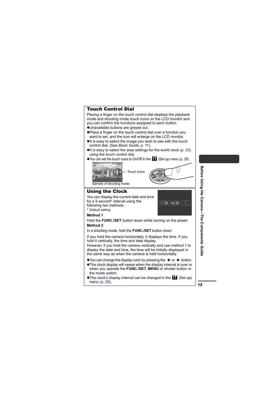 P. 15) | Canon 65 User Manual | Page 17 / 138