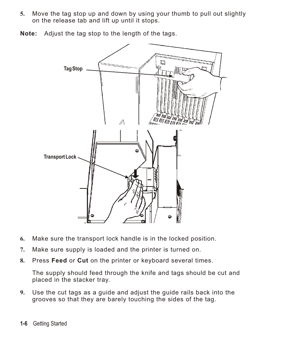 Avery Dennison Monarch 932 Stacker User Manual | Page 10 / 24