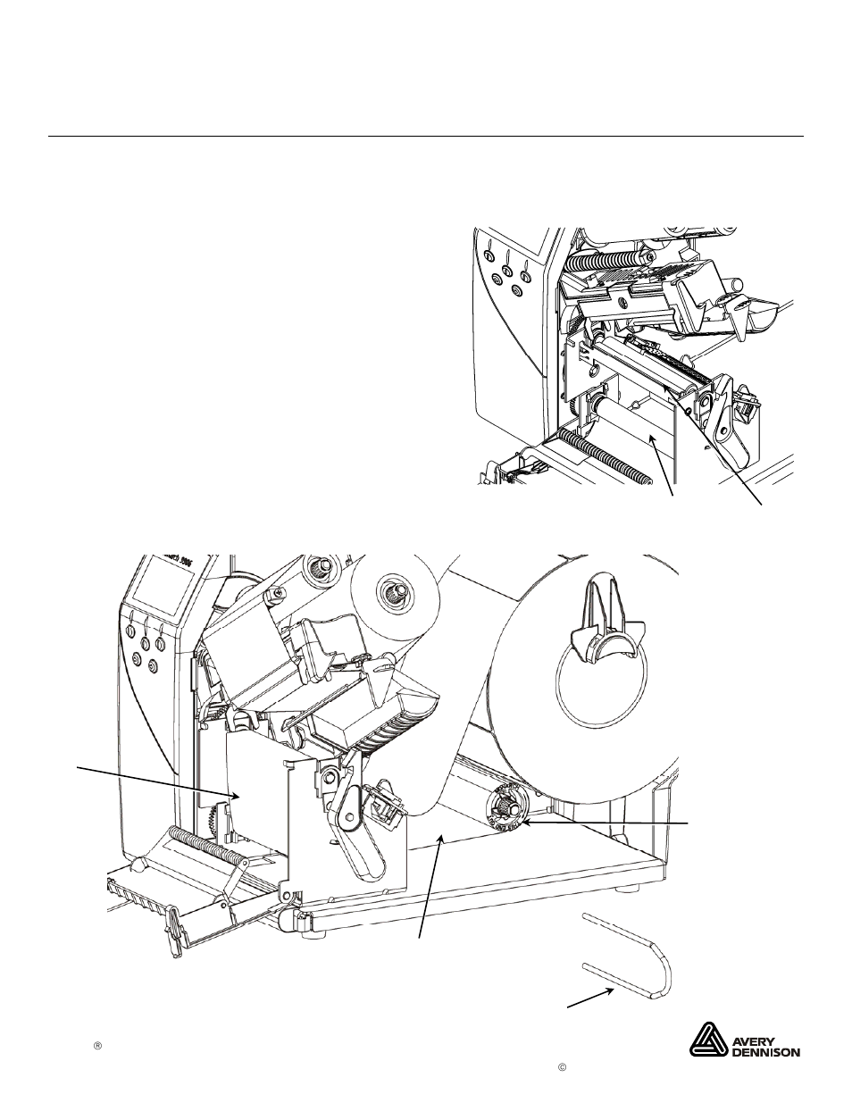 Avery Dennison Monarch 9906 Internal Liner Take-Up User Manual | 3 pages