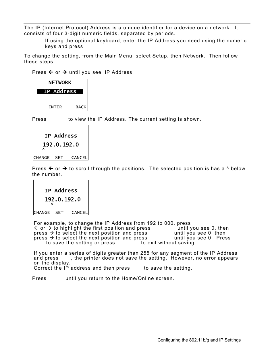 Avery Dennison Monarch 9906 MonarchNet2 User Manual | Page 13 / 72