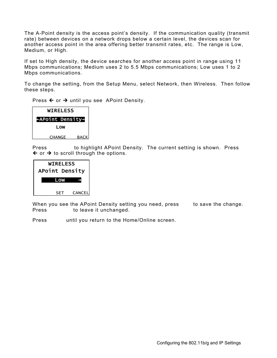 Avery Dennison Monarch 9906 MonarchNet2 User Manual | Page 21 / 72