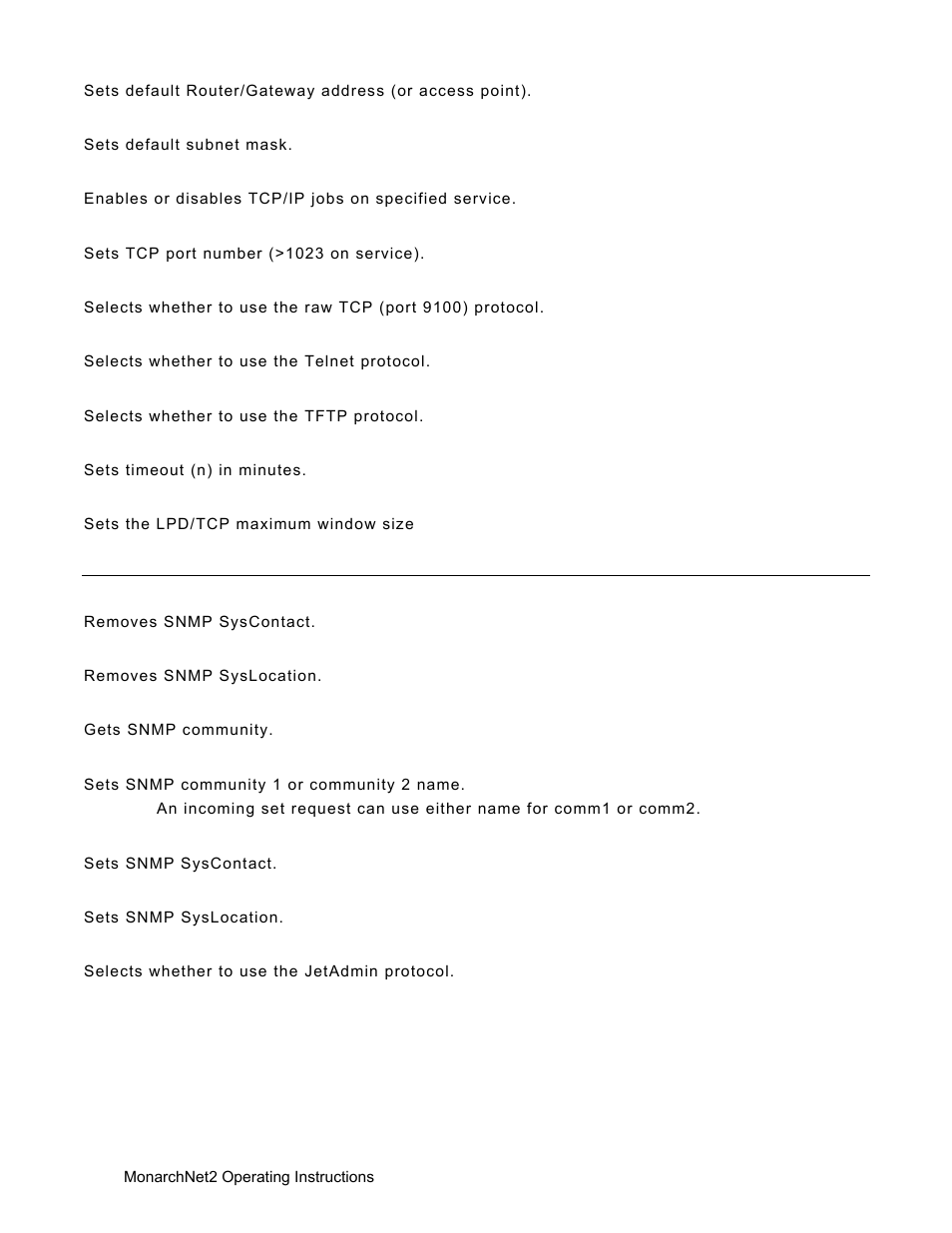 Avery Dennison Monarch 9906 MonarchNet2 User Manual | Page 54 / 72