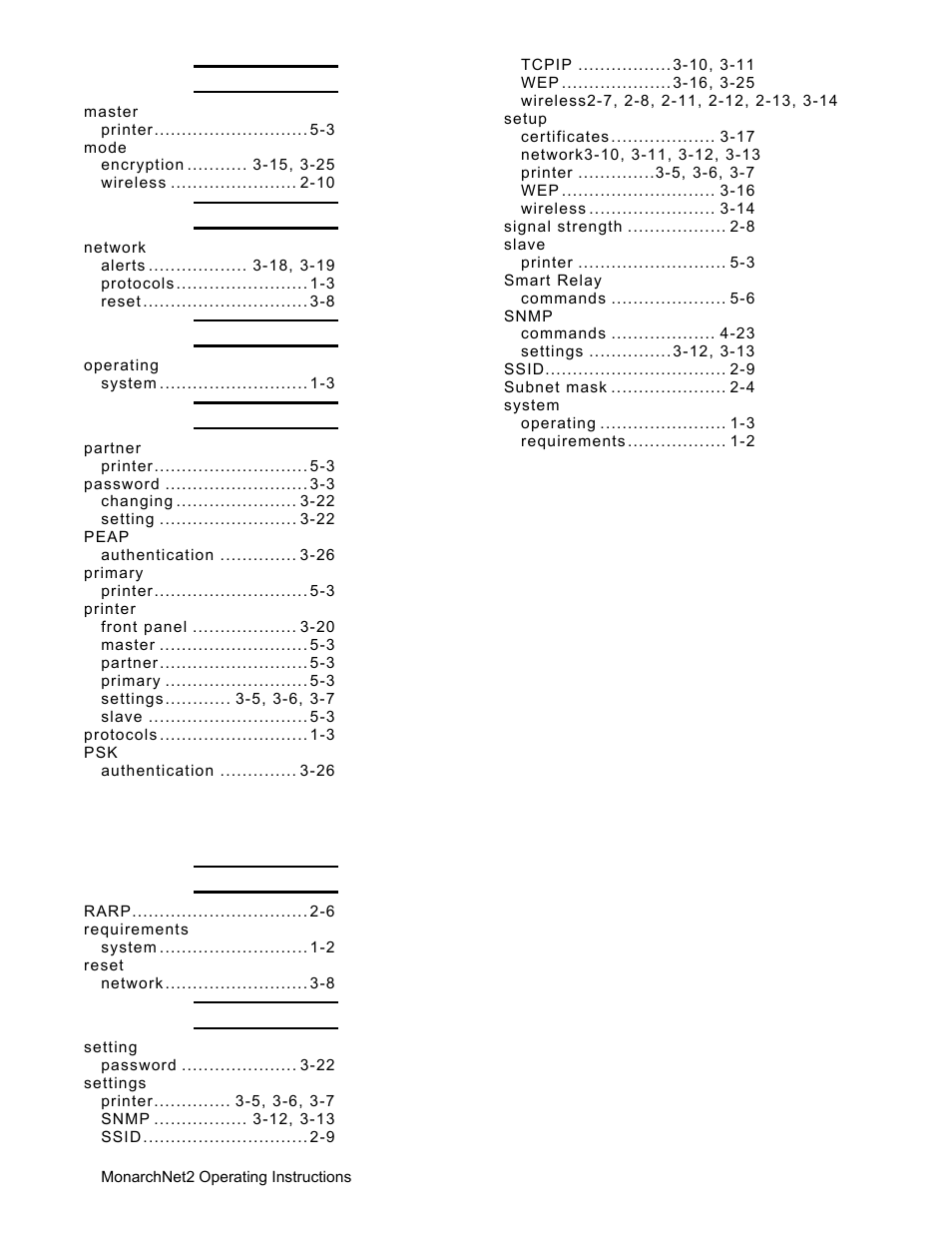 Avery Dennison Monarch 9906 MonarchNet2 User Manual | Page 68 / 72