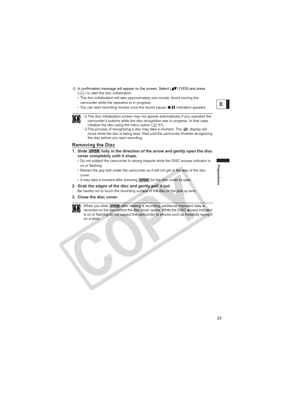 Canon DC100  EN User Manual | Page 23 / 84