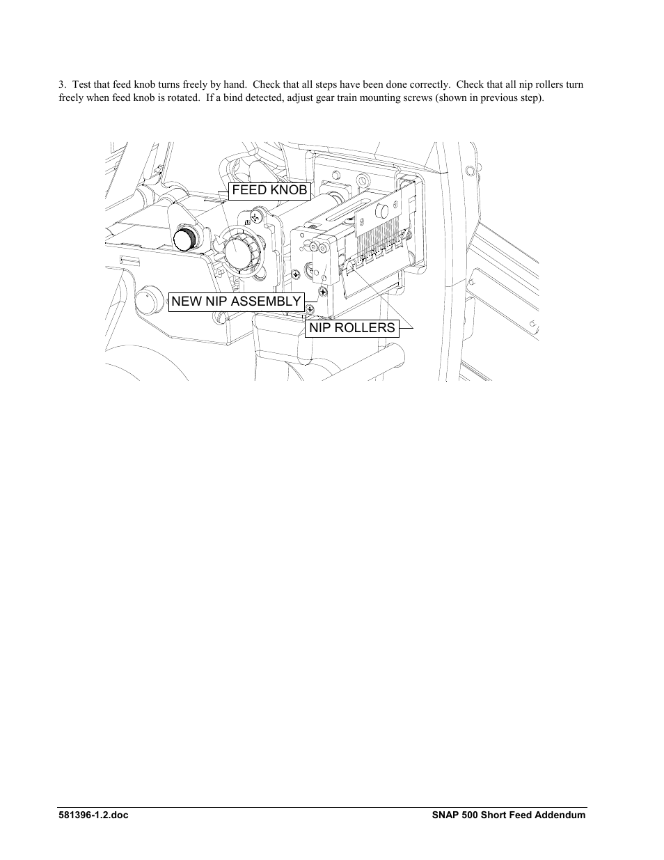 Avery Dennison SNAP 500 Short Feed User Manual | Page 12 / 24