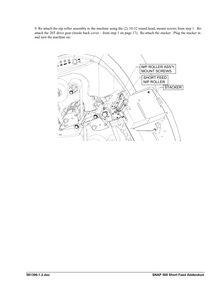 Avery Dennison SNAP 500 Short Feed User Manual | Page 18 / 24