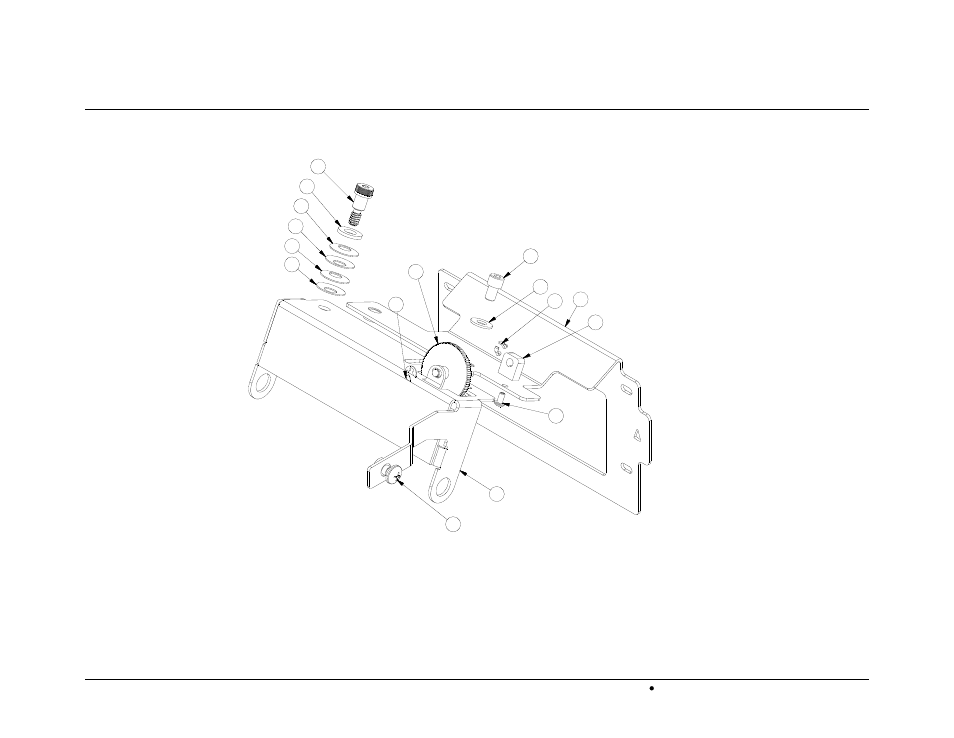 Mounting assembly drawing, Snap linear knife assembly drawings  61 | Avery Dennison SNAP 700 RFID Linear Knife User Manual | Page 61 / 71