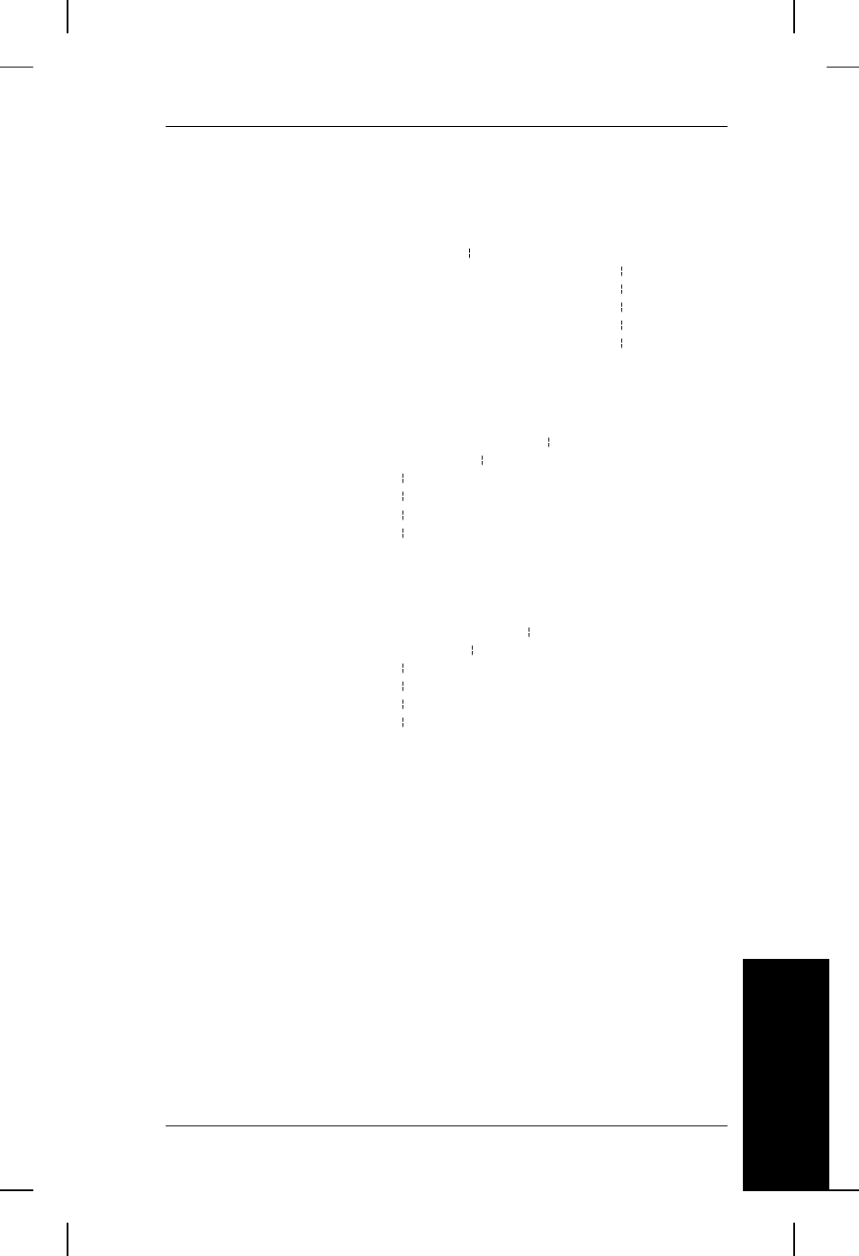 Example format data stream, Batch data stream, Turn batch separator on; print another batch | Turn batch separator off | Avery Dennison 9400 Series Programmer Manual User Manual | Page 51 / 106