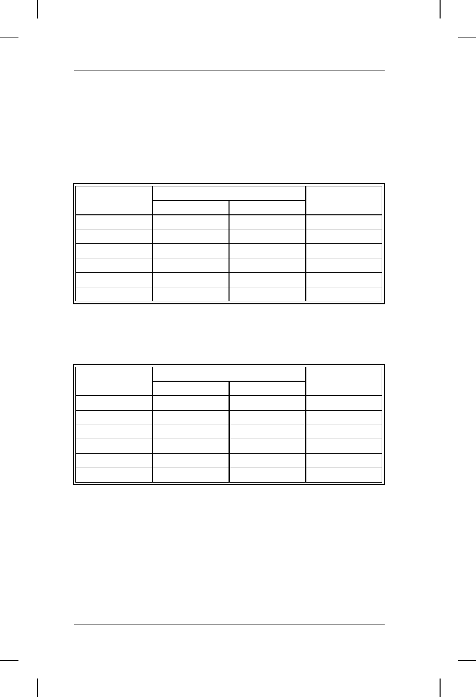 Serial character width (in dots) for 9465, Inter-character gap | Avery Dennison 9400 Series Programmer Manual User Manual | Page 70 / 106