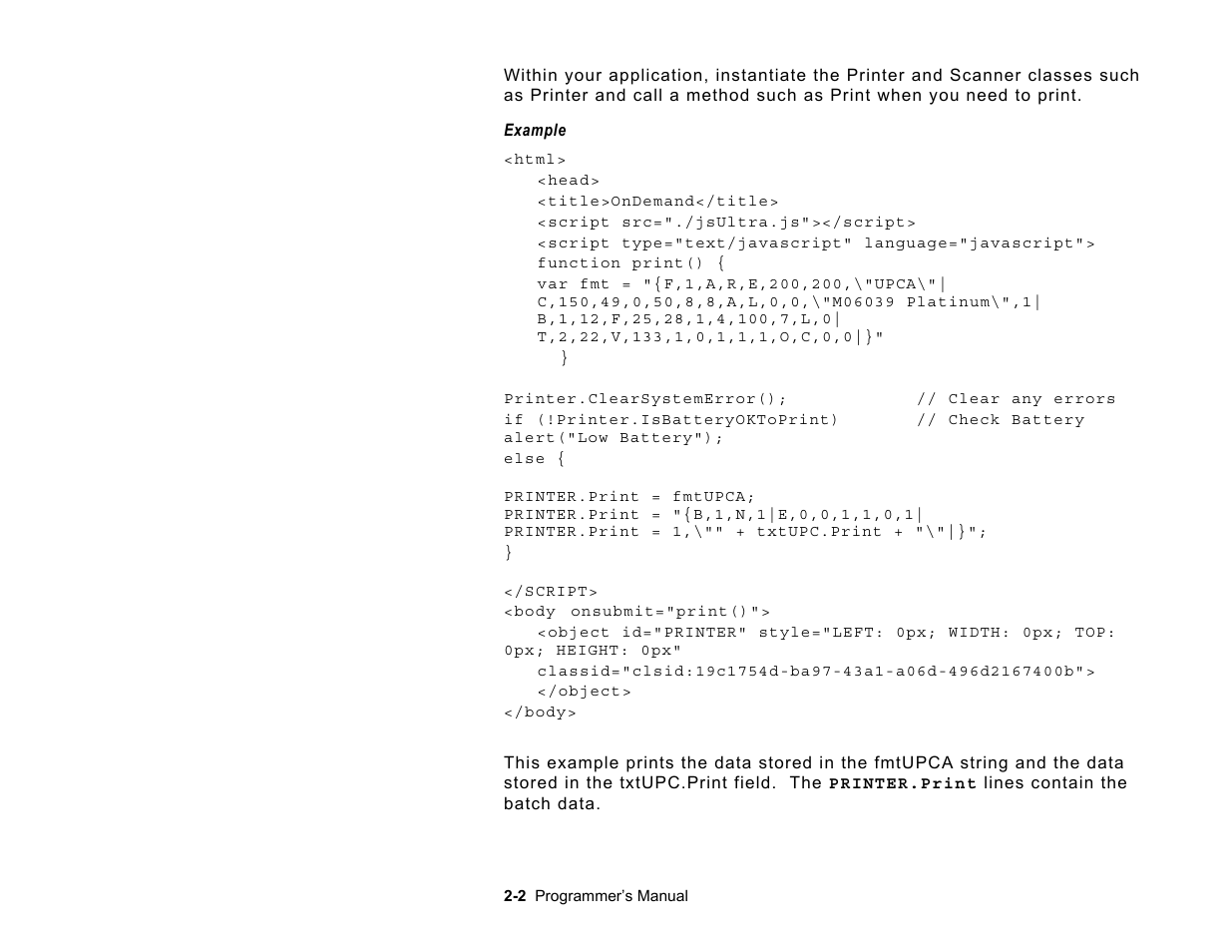 Avery Dennison Platinum 6039 JavaScript User Manual | Page 14 / 94