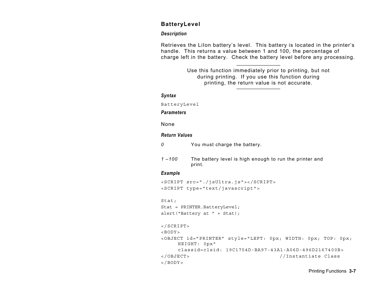 Avery Dennison Platinum 6039 JavaScript User Manual | Page 25 / 94