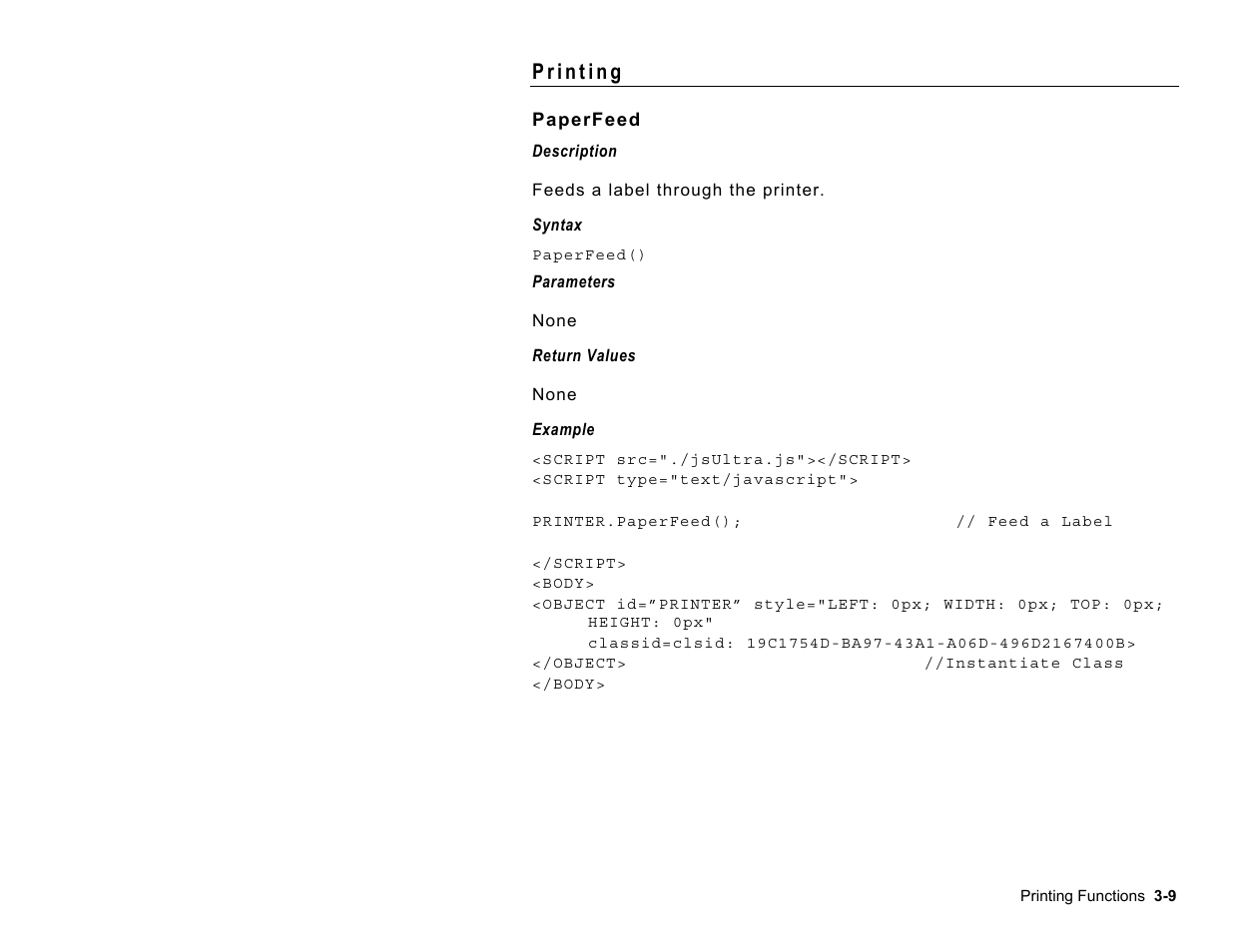 Avery Dennison Platinum 6039 JavaScript User Manual | Page 27 / 94