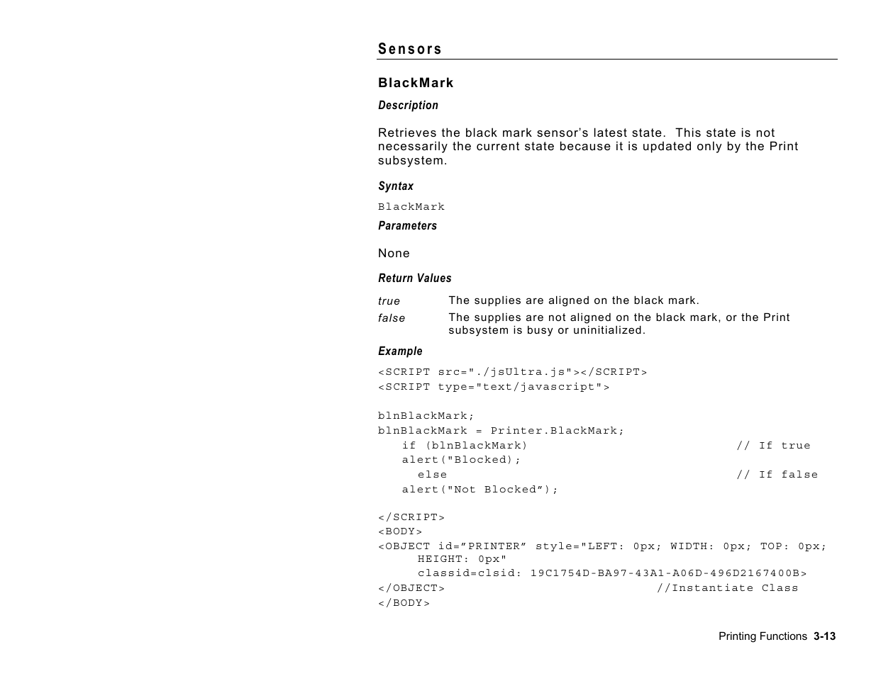 Avery Dennison Platinum 6039 JavaScript User Manual | Page 31 / 94