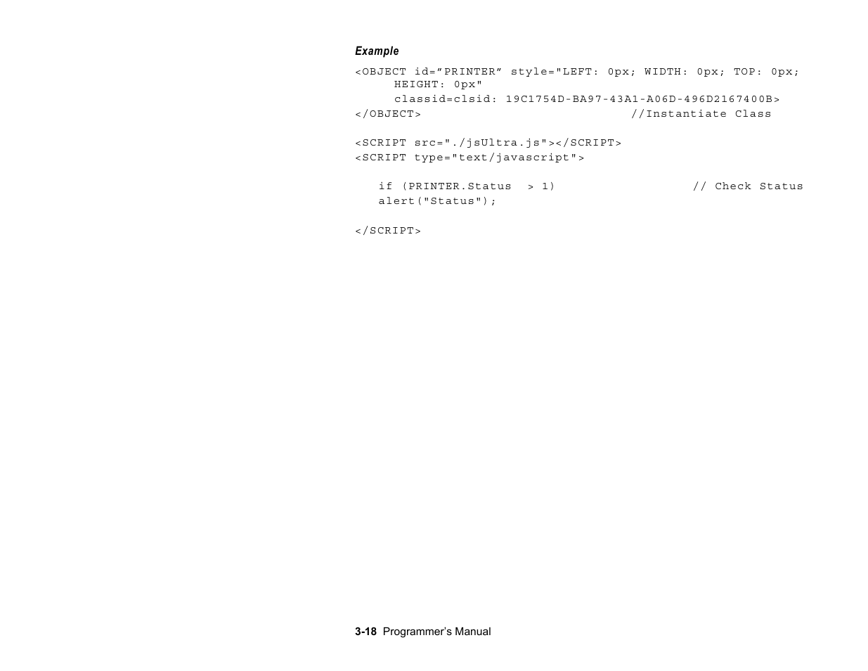 Avery Dennison Platinum 6039 JavaScript User Manual | Page 36 / 94