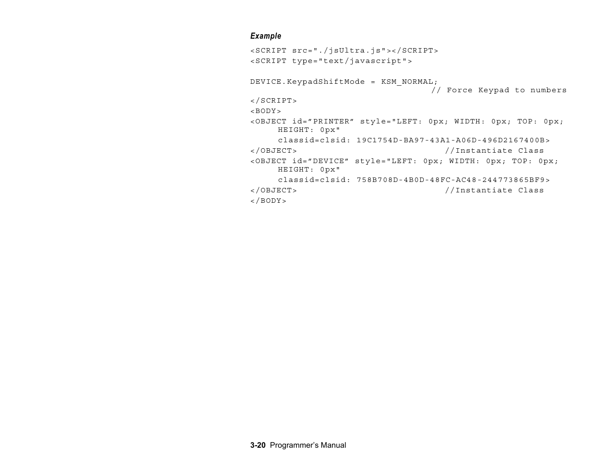 Avery Dennison Platinum 6039 JavaScript User Manual | Page 38 / 94