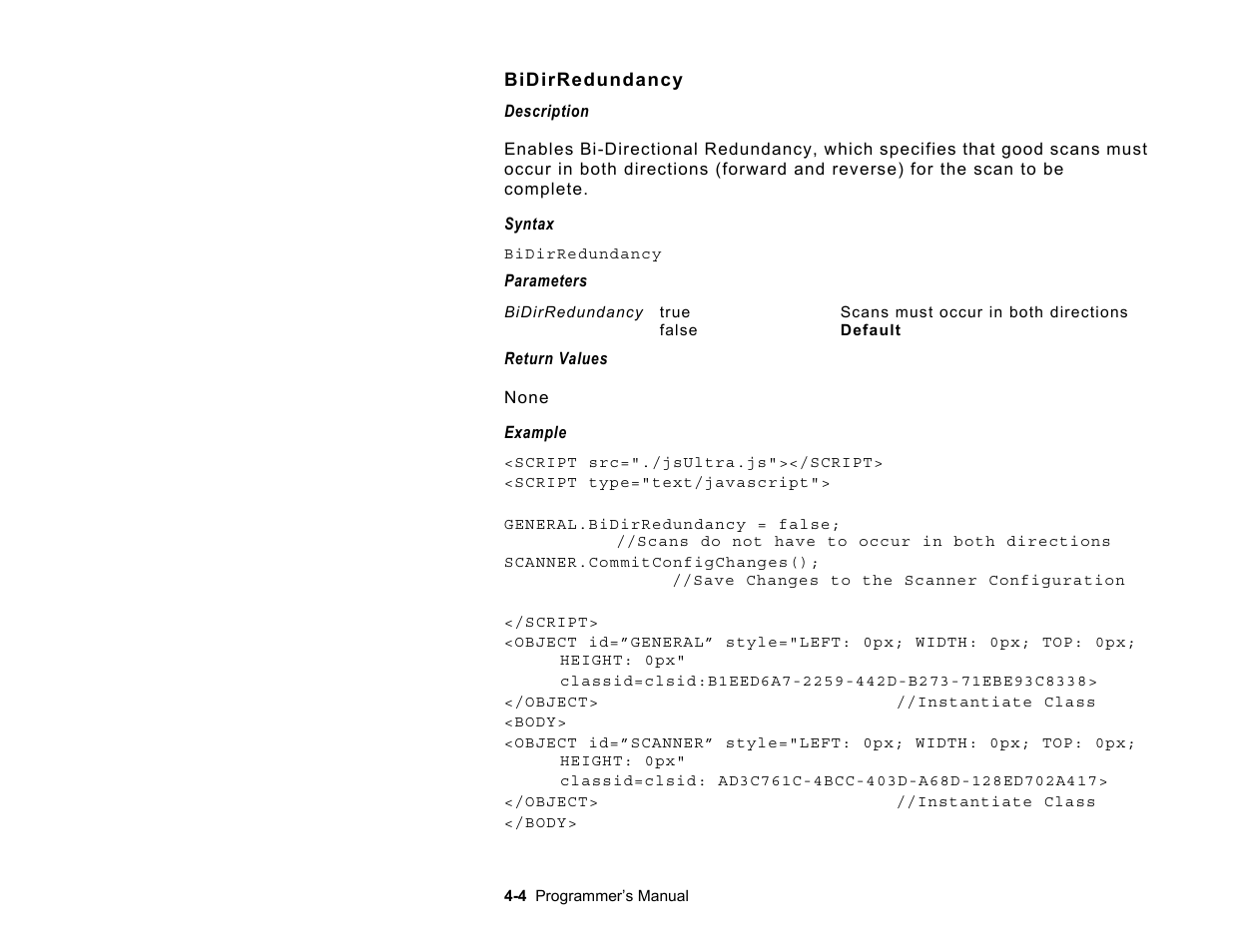 Avery Dennison Platinum 6039 JavaScript User Manual | Page 42 / 94