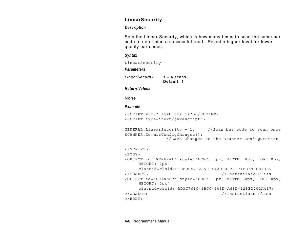 Avery Dennison Platinum 6039 JavaScript User Manual | Page 44 / 94