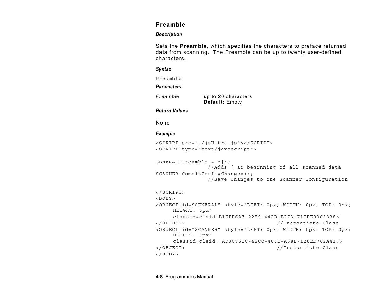 Avery Dennison Platinum 6039 JavaScript User Manual | Page 46 / 94