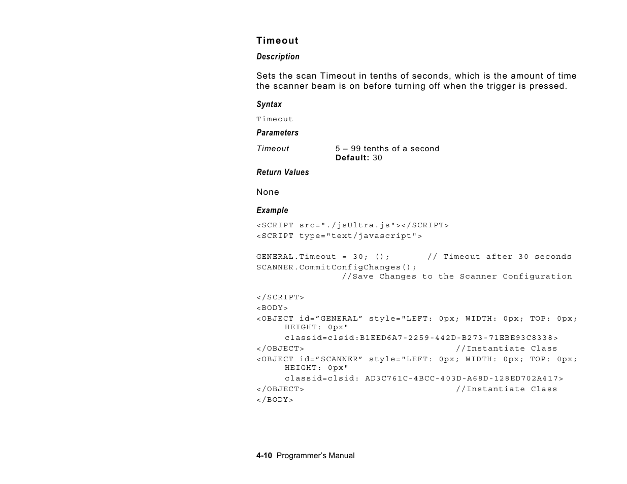 Avery Dennison Platinum 6039 JavaScript User Manual | Page 48 / 94