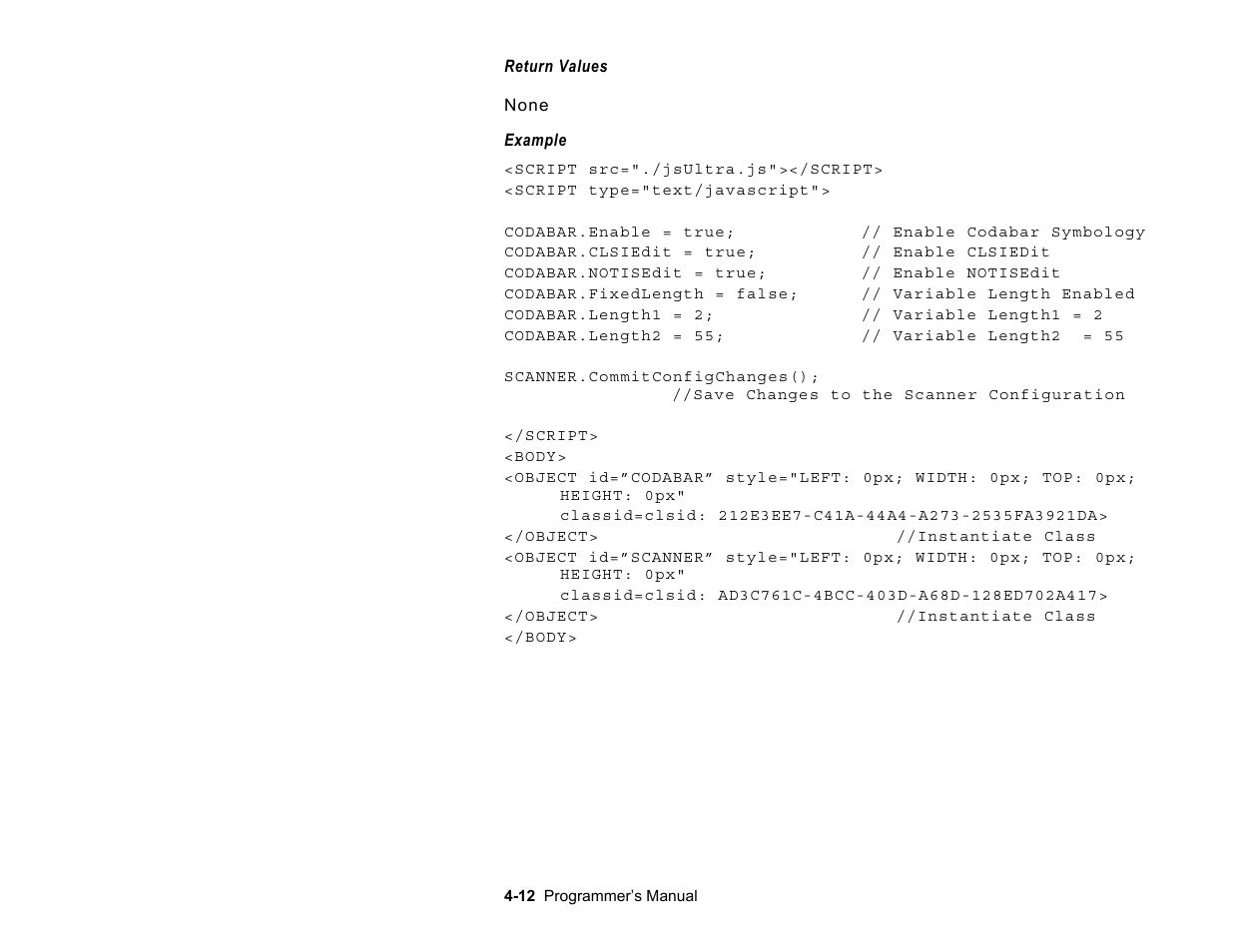 Avery Dennison Platinum 6039 JavaScript User Manual | Page 50 / 94