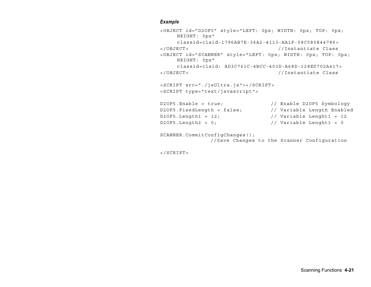 Avery Dennison Platinum 6039 JavaScript User Manual | Page 59 / 94