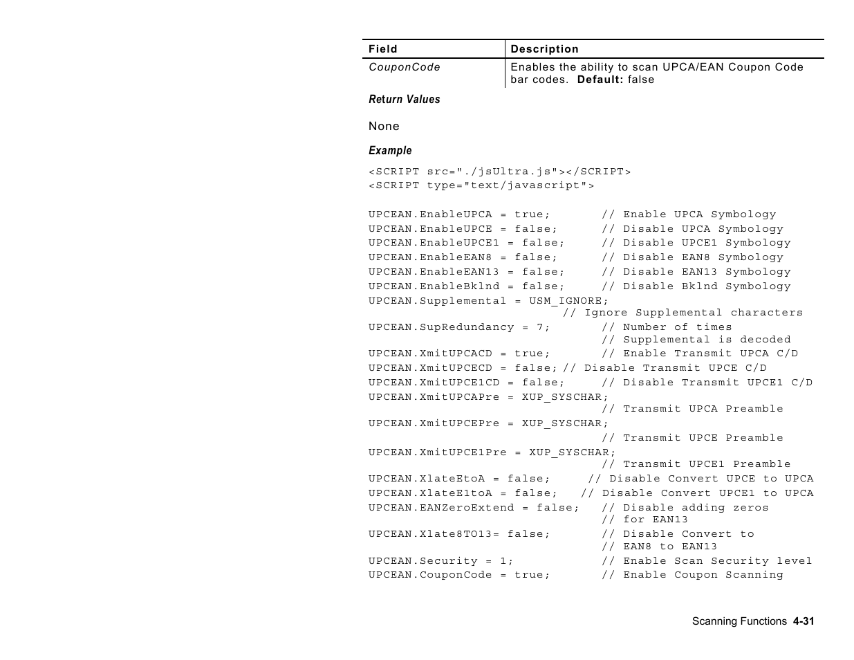 Avery Dennison Platinum 6039 JavaScript User Manual | Page 69 / 94