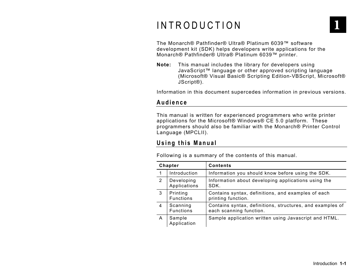 Avery Dennison Platinum 6039 JavaScript User Manual | Page 7 / 94