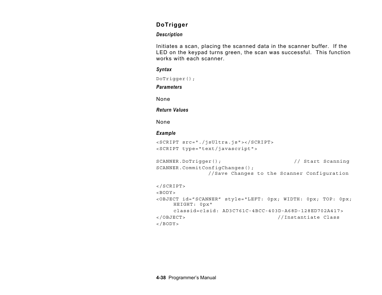 Avery Dennison Platinum 6039 JavaScript User Manual | Page 76 / 94