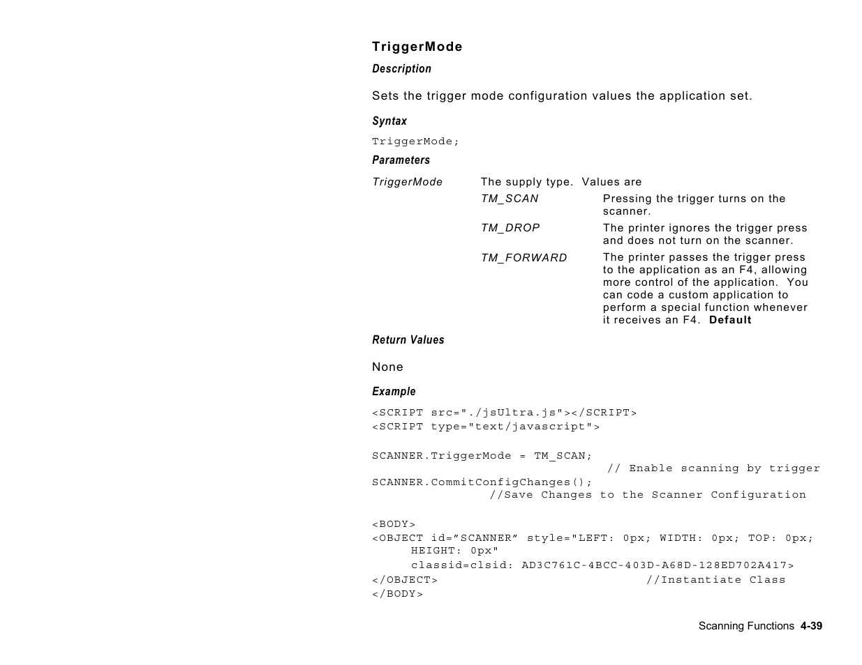 Avery Dennison Platinum 6039 JavaScript User Manual | Page 77 / 94