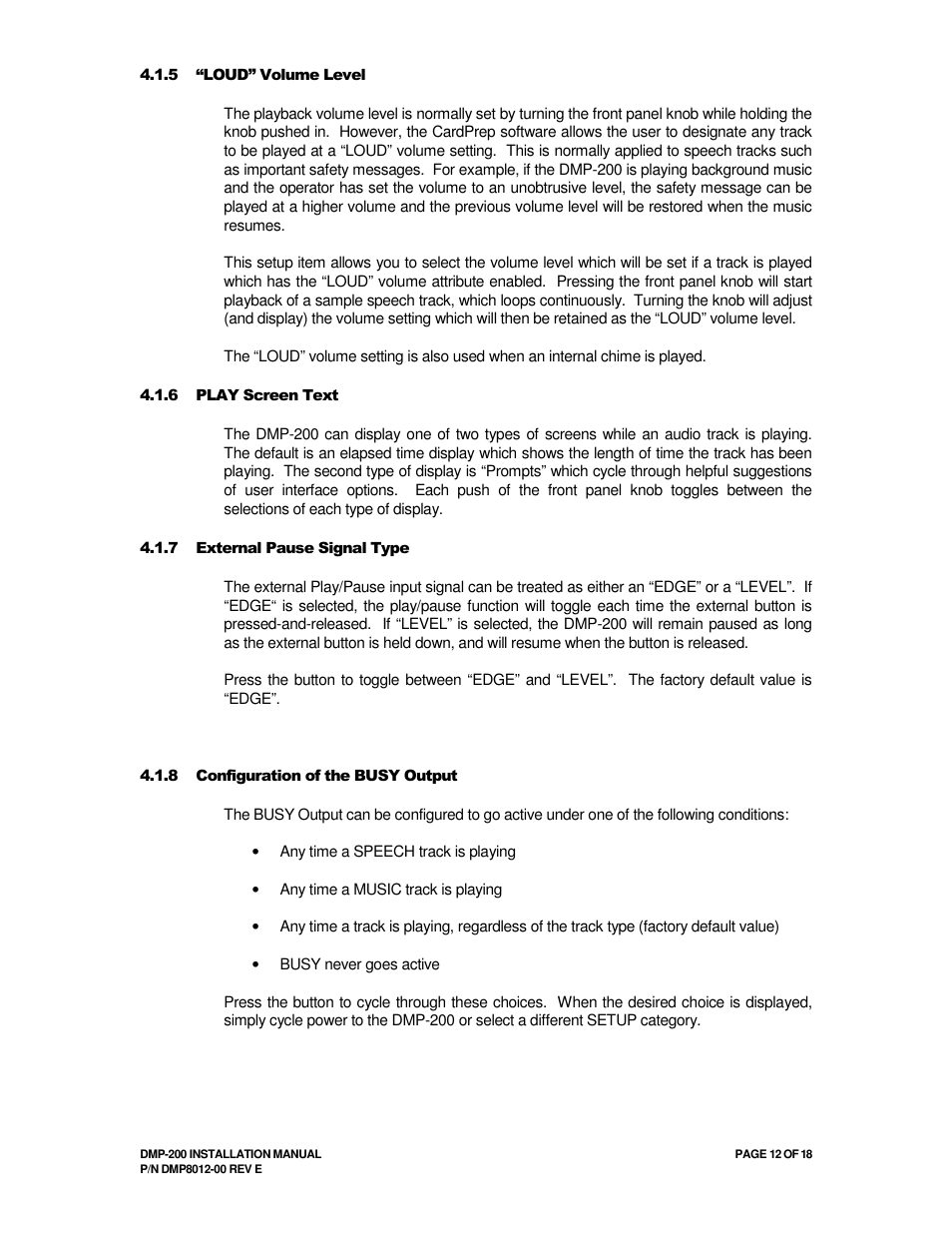 Avionics Innovations DMP-200 (MP3 Player) Installation Manual User Manual | Page 12 / 20