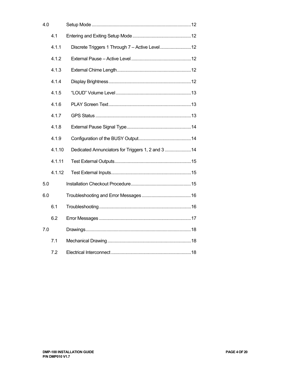Avionics Innovations DMP-100 (MP3 Player) Installation Manual User Manual | Page 4 / 20
