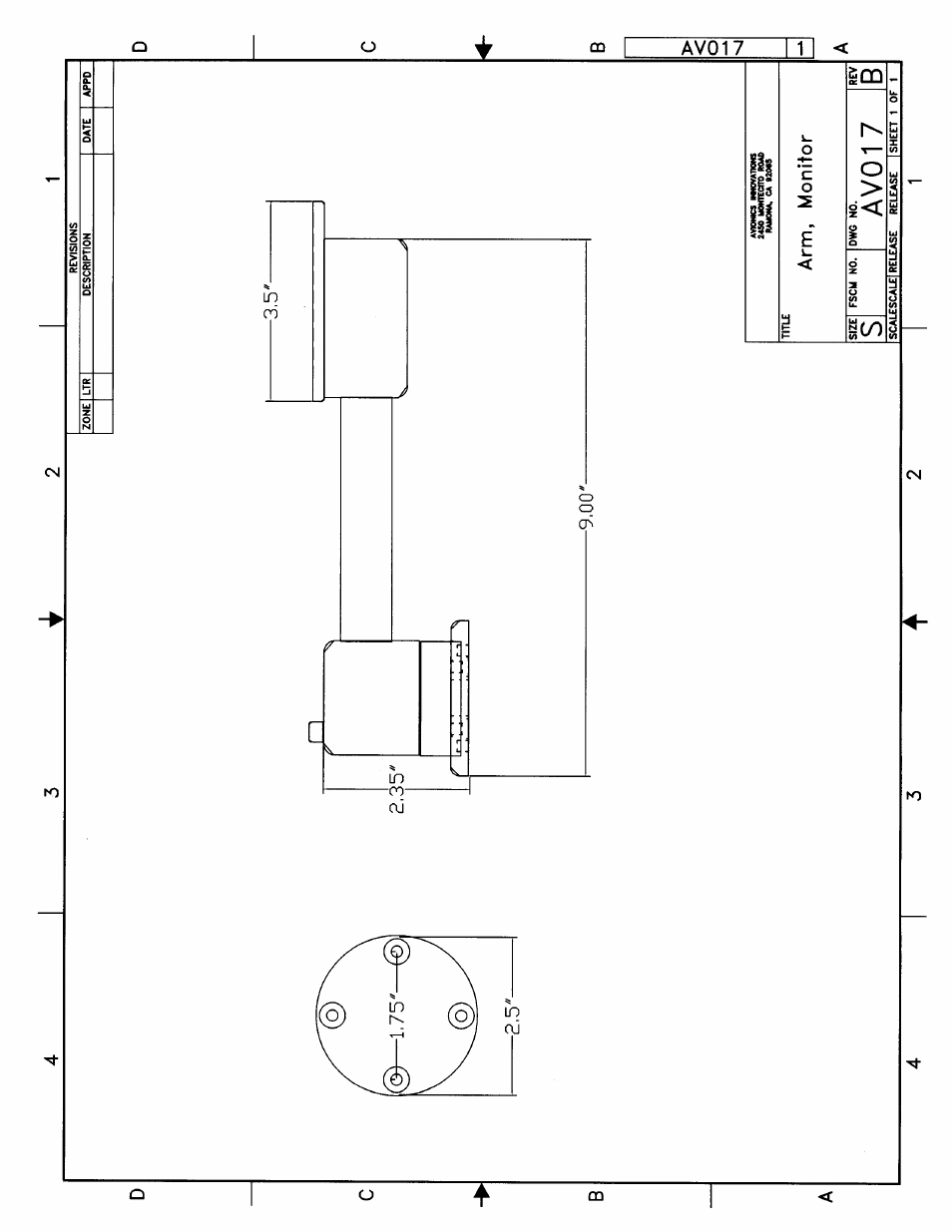 Avionics Innovations AI-FPD-6 with Arm User Manual | Page 12 / 12