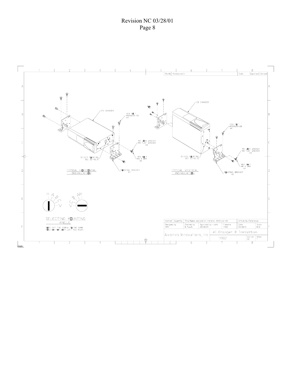 Avionics Innovations AI 8-DCU P/N: 11001 Installation Manual User Manual | Page 9 / 10