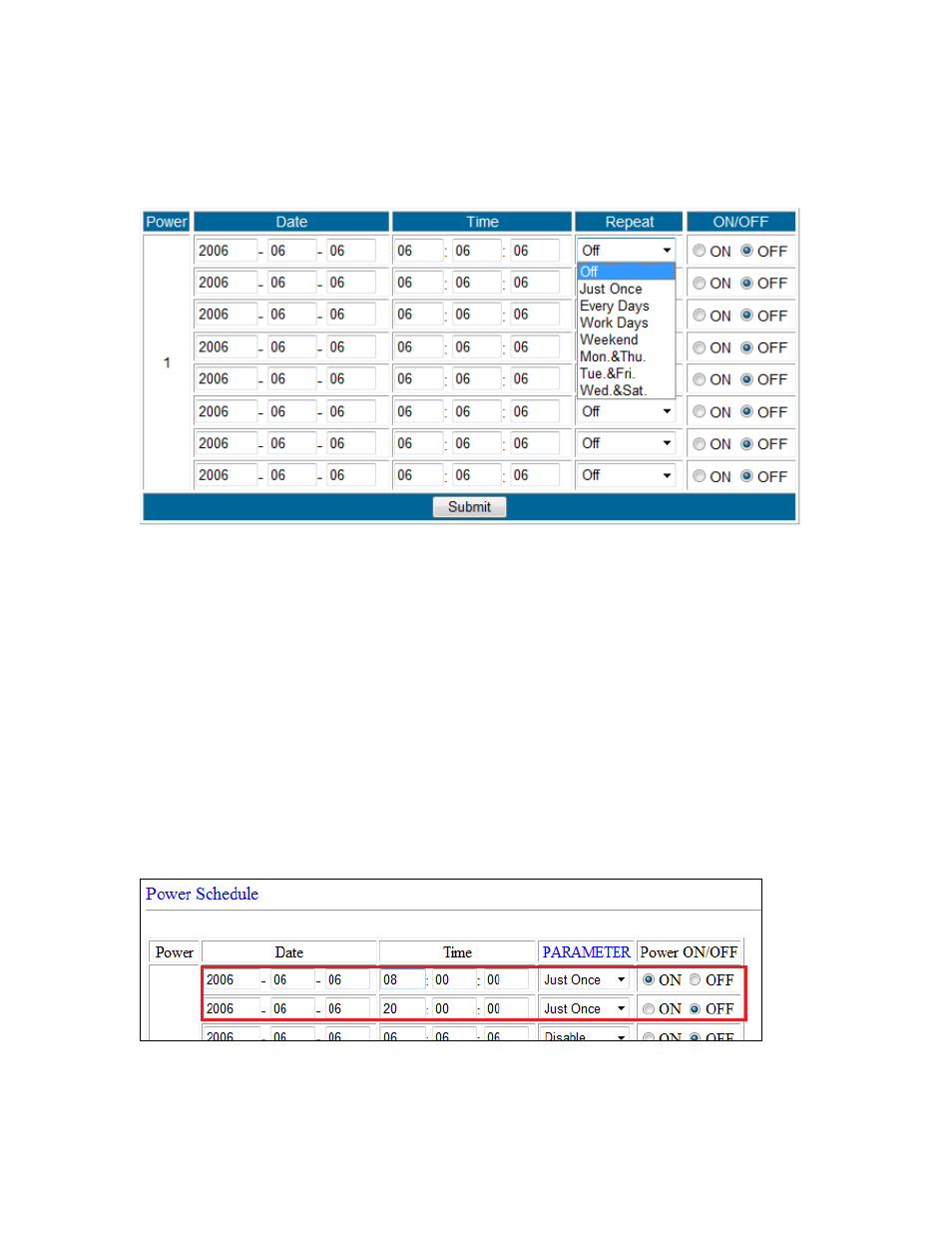 Scheduler, Cheduler | Aviosys 9255Pro User Manual | Page 20 / 36