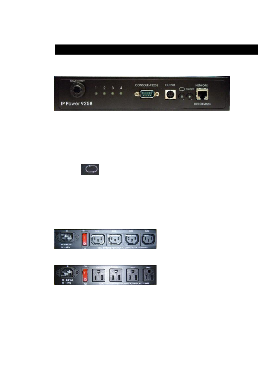 Interface description | Aviosys 9258S User Manual | Page 6 / 31
