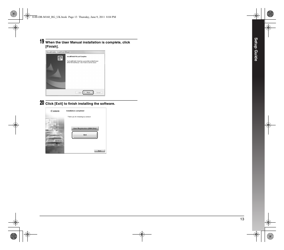 Canon DR-M160 User Manual | Page 13 / 56