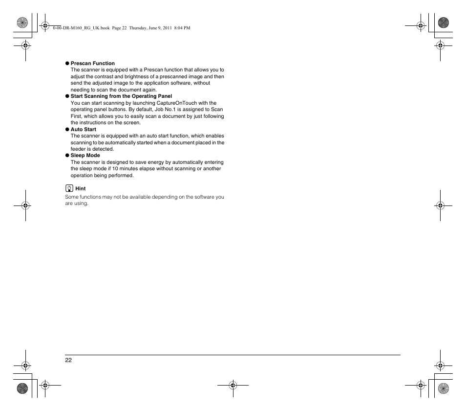 Canon DR-M160 User Manual | Page 22 / 56