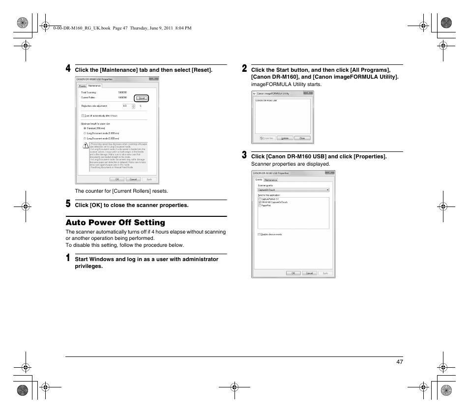 Canon DR-M160 User Manual | Page 47 / 56