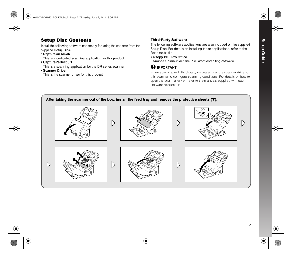 Canon DR-M160 User Manual | Page 7 / 56