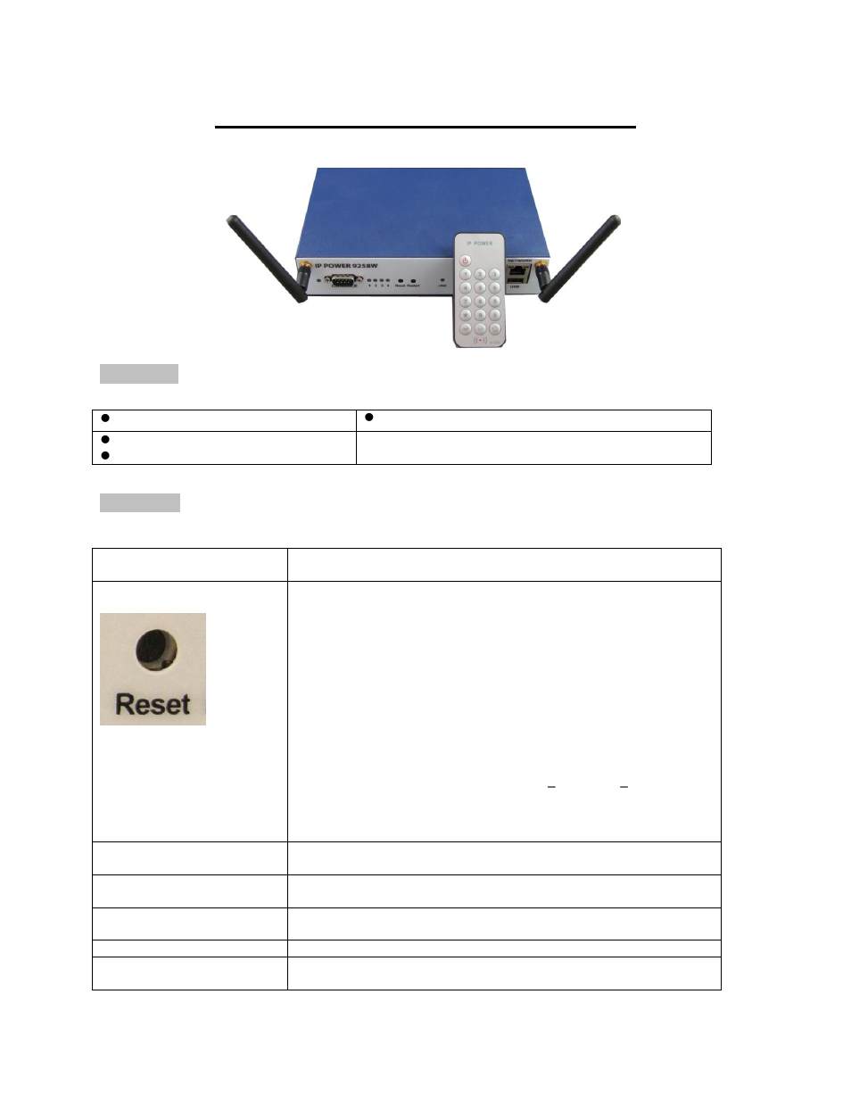 Aviosys 9258W2 User Manual | 8 pages