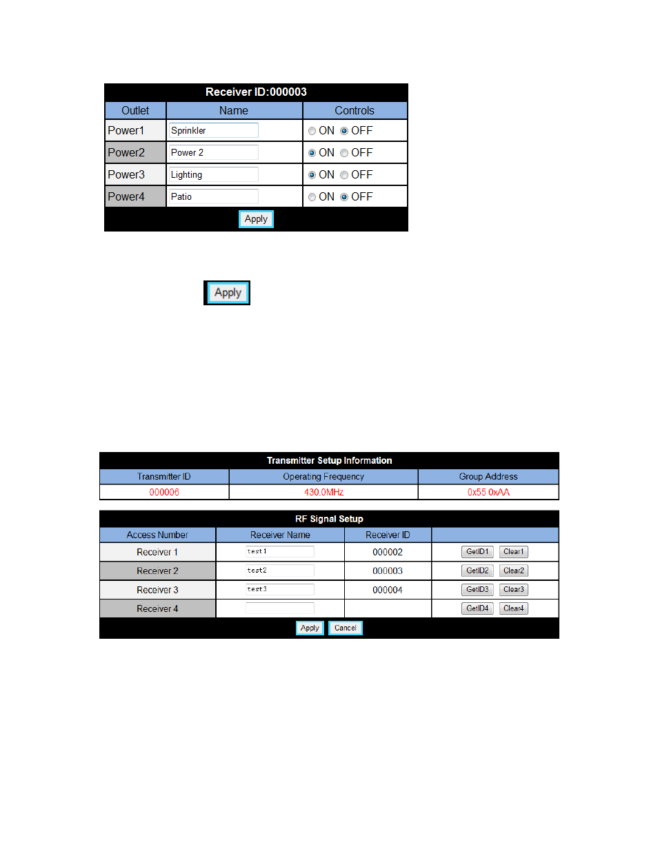 System configuration, Rf setup, Setup the 9268-pr (slave device) | Aviosys 9268 User Manual | Page 21 / 27