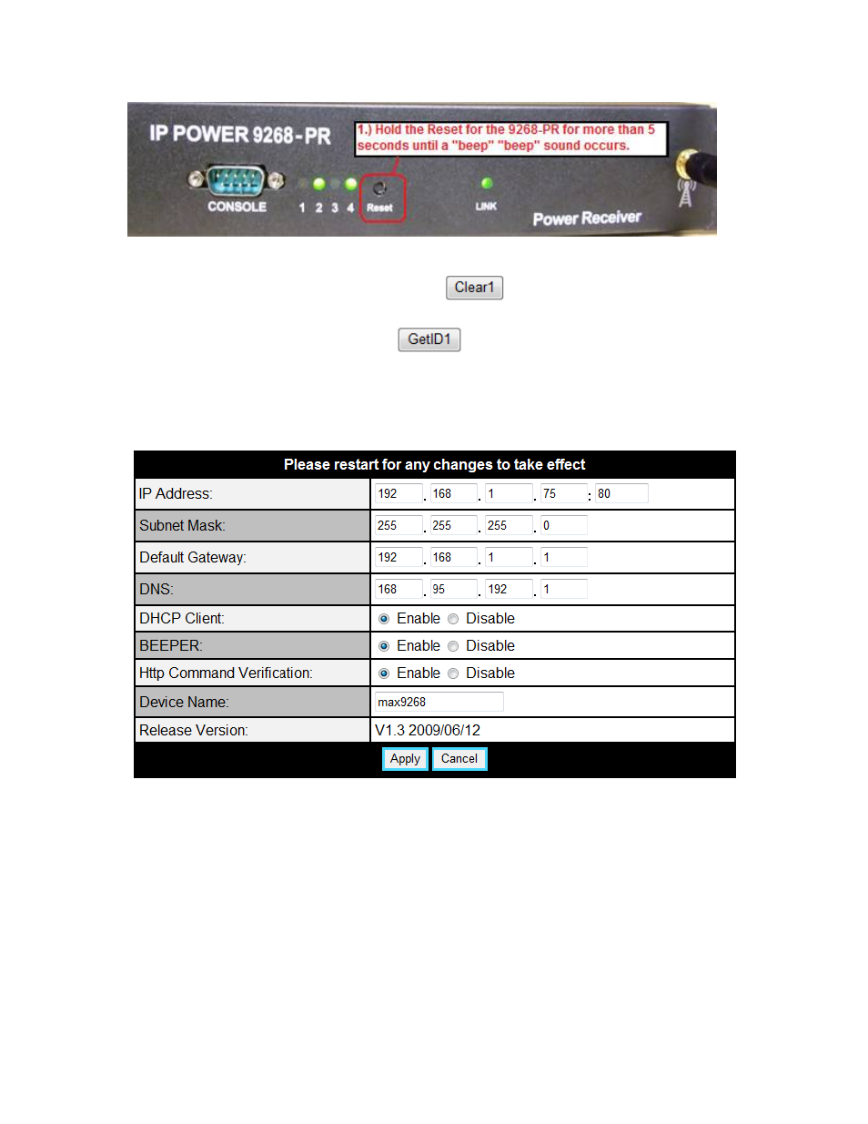 System setup | Aviosys 9268 User Manual | Page 22 / 27