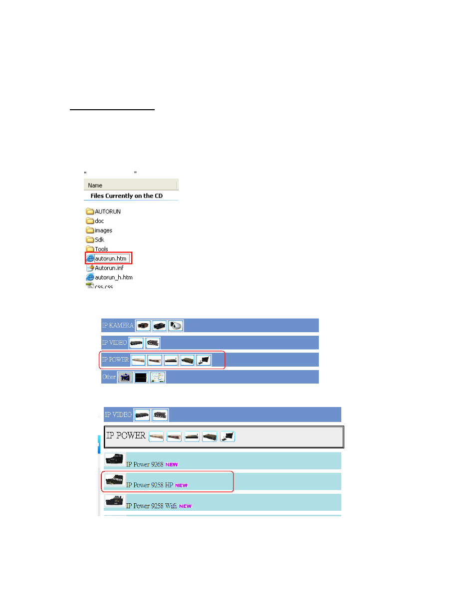 ) software setup, Installing ip power software | Aviosys 9258HP User Manual | Page 11 / 52