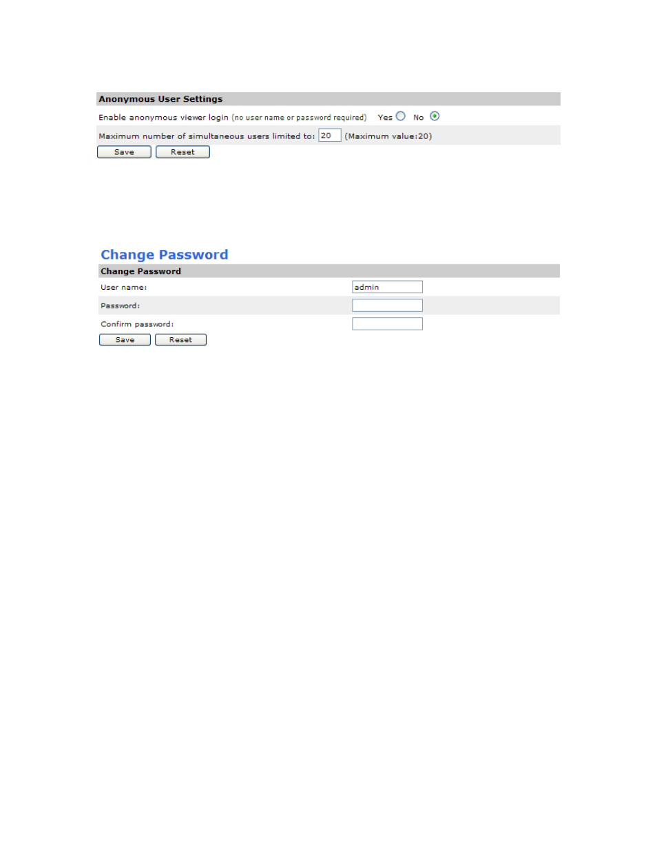 Change password | Aviosys 9258HP User Manual | Page 33 / 52