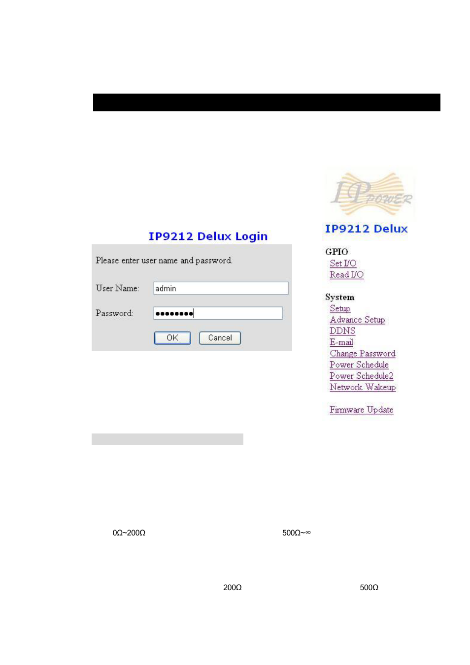 Control and settings through the internet, Sensor of ip power 9212: read io | Aviosys 9212 Delux User Manual | Page 18 / 42