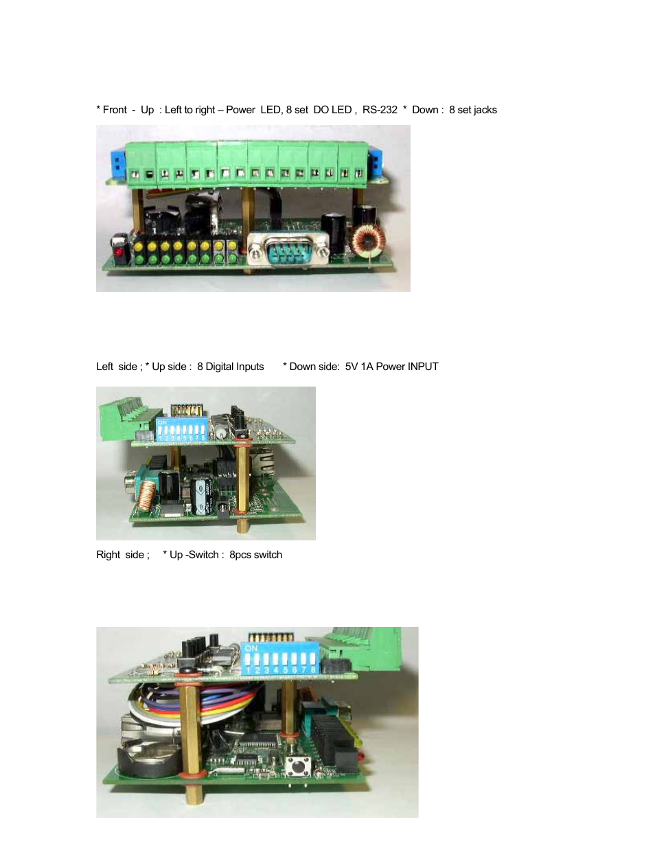 Interface description | Aviosys 9211 User Manual | Page 7 / 46