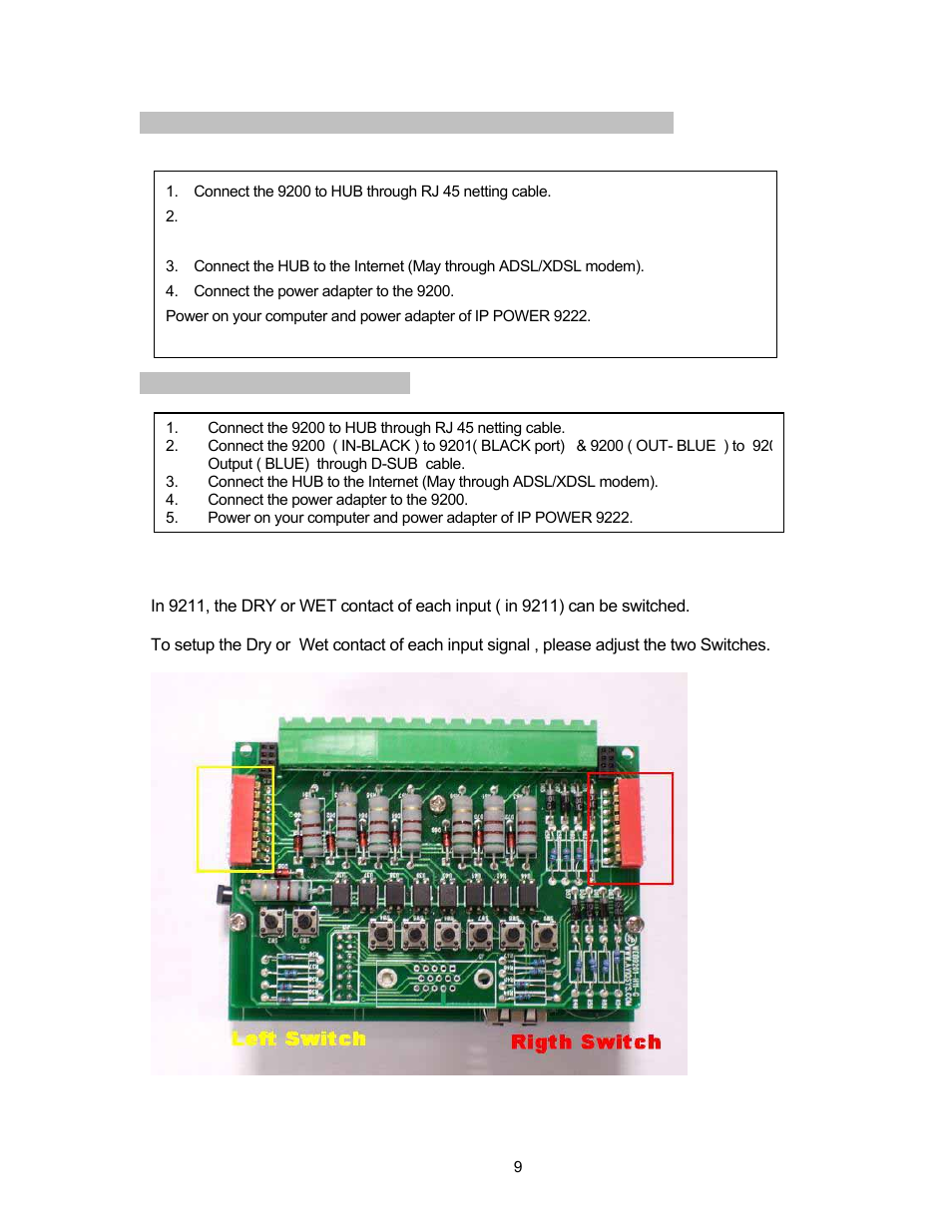 Aviosys 9211 User Manual | Page 9 / 46