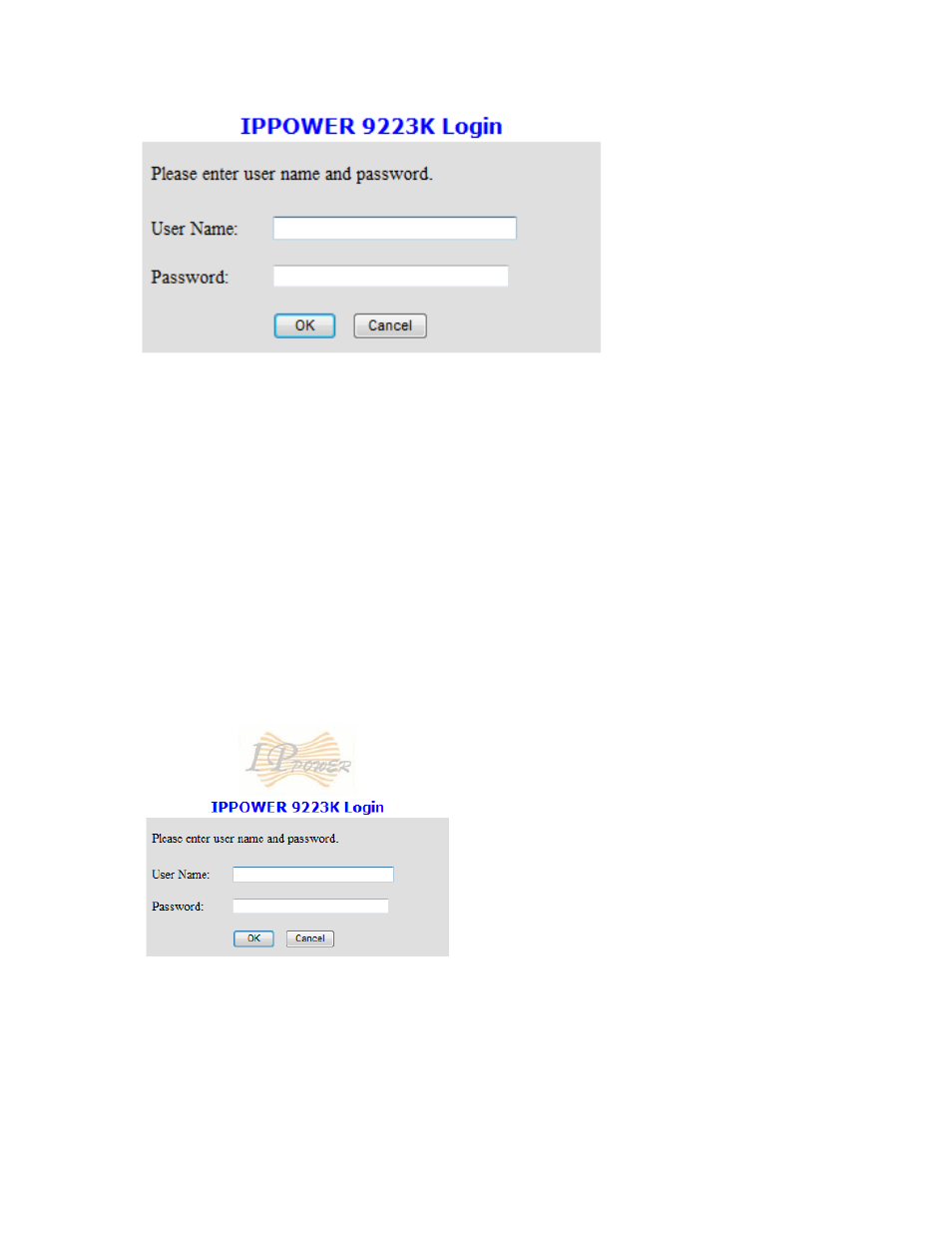 ) web interface, Onnecting to the, 9223k-d | Connecting to the 9223k-d | Aviosys 9223K-D User Manual | Page 15 / 27