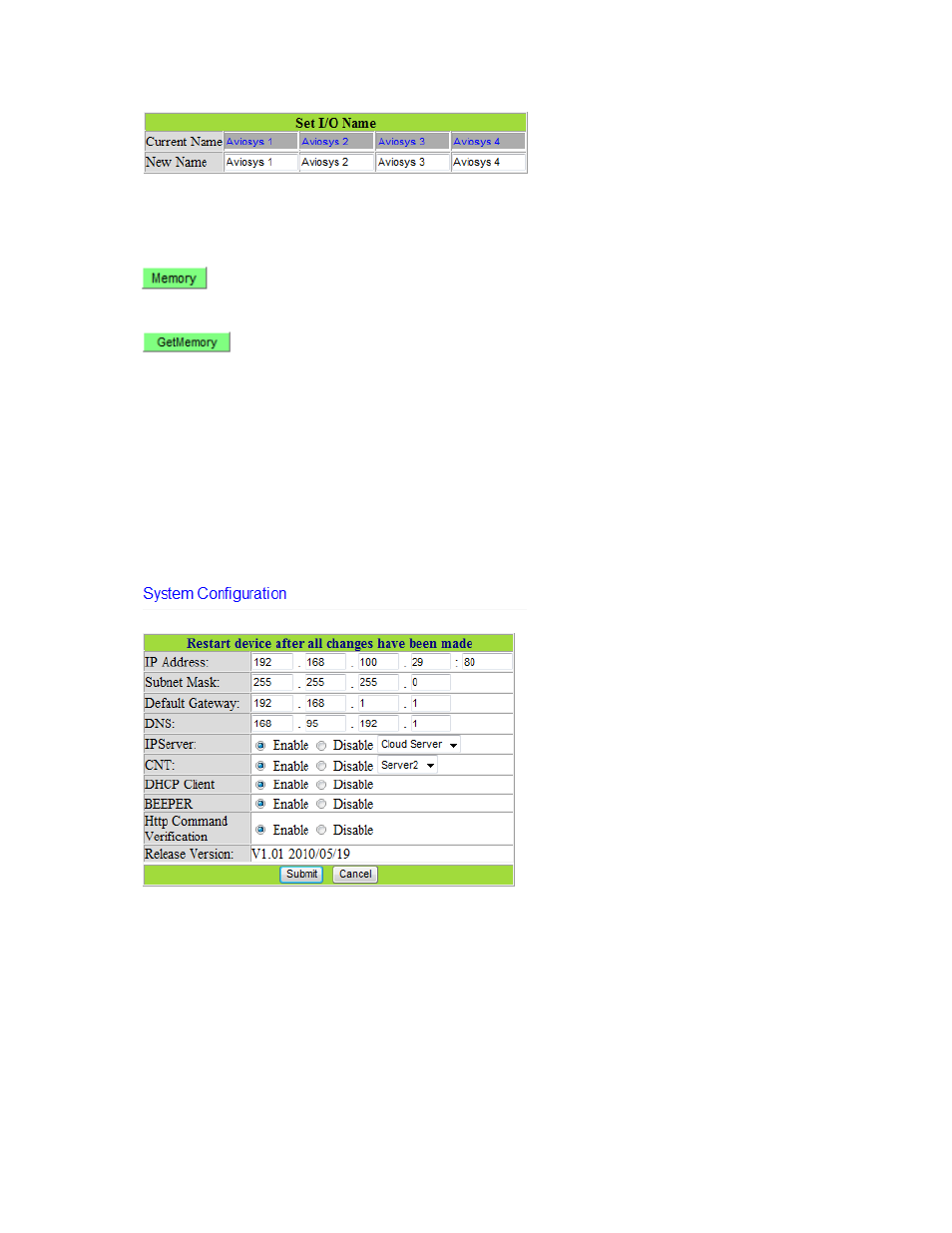 System settings | Aviosys 9223K-D User Manual | Page 18 / 27