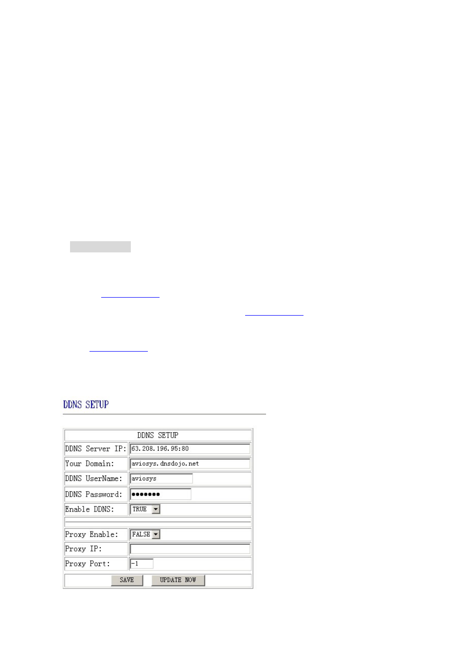 Ddns setting | Aviosys 9216 User Manual | Page 14 / 21